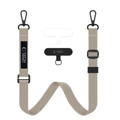 TECH-PROTECT C6S  CROSSBODY COSMIC LATTE