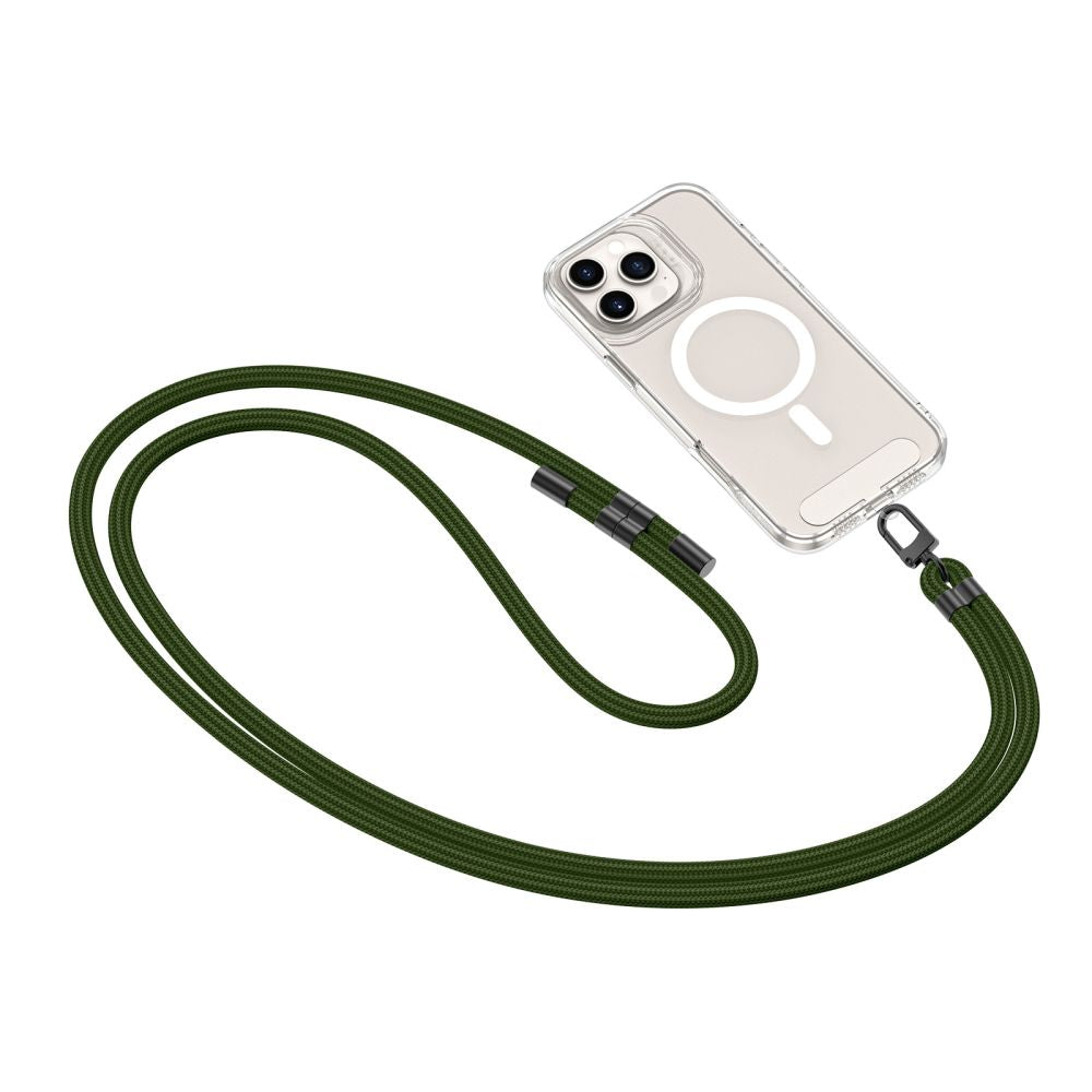 TECH-PROTECT C7S ROPE CROSSBODY STRAP HUNTER GREEN/BLACK