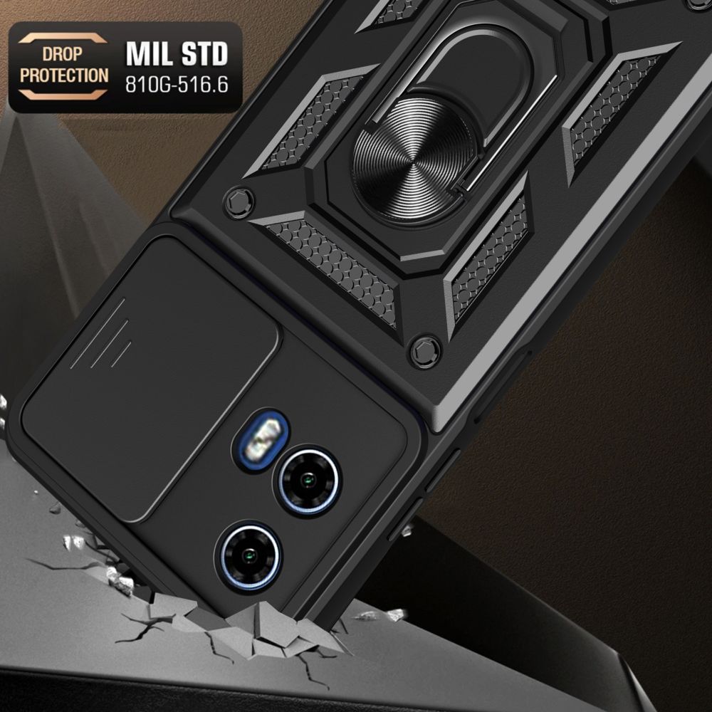  TECH-PROTECT CAMSHIELD PRO MOTOROLA MOTO G24 / G24 POWER / G04 CRNA