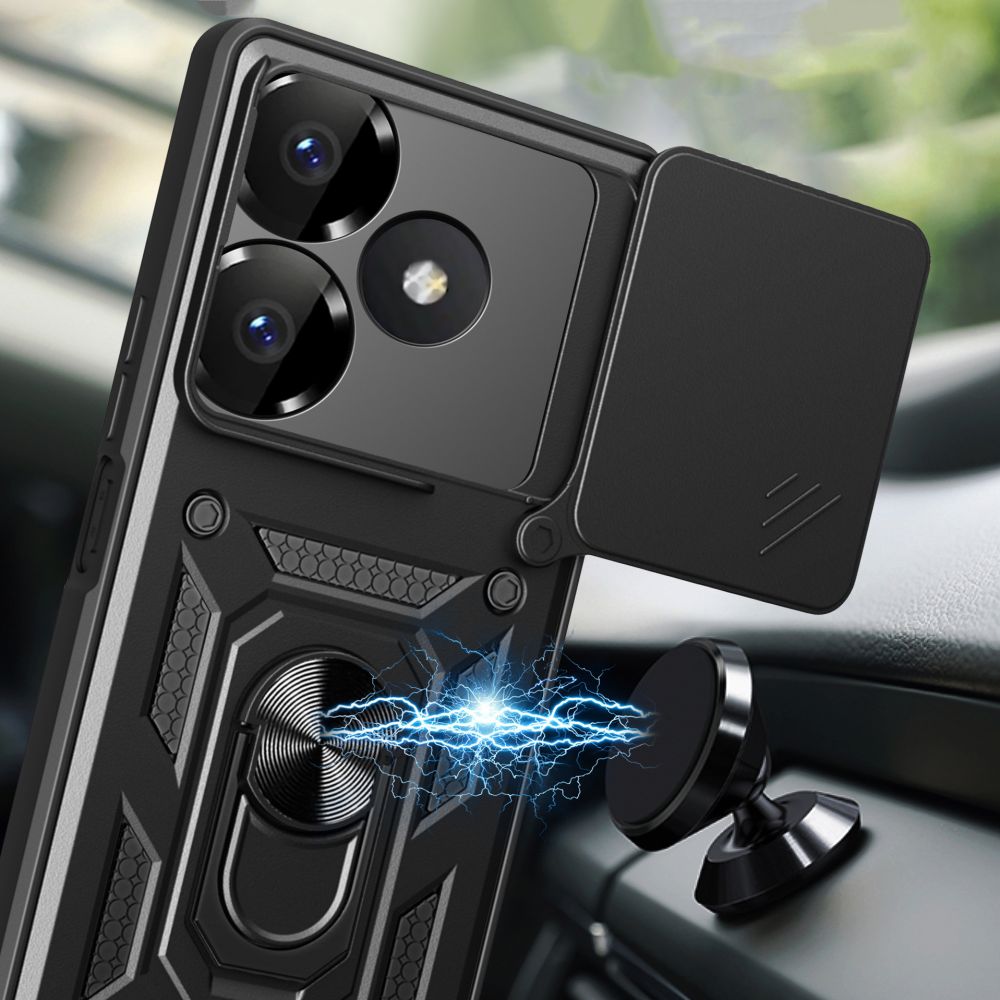 KRYT NA XIAOMI REDMI 13 TECH-PROTECT CAMSHIELD PRO BLACK