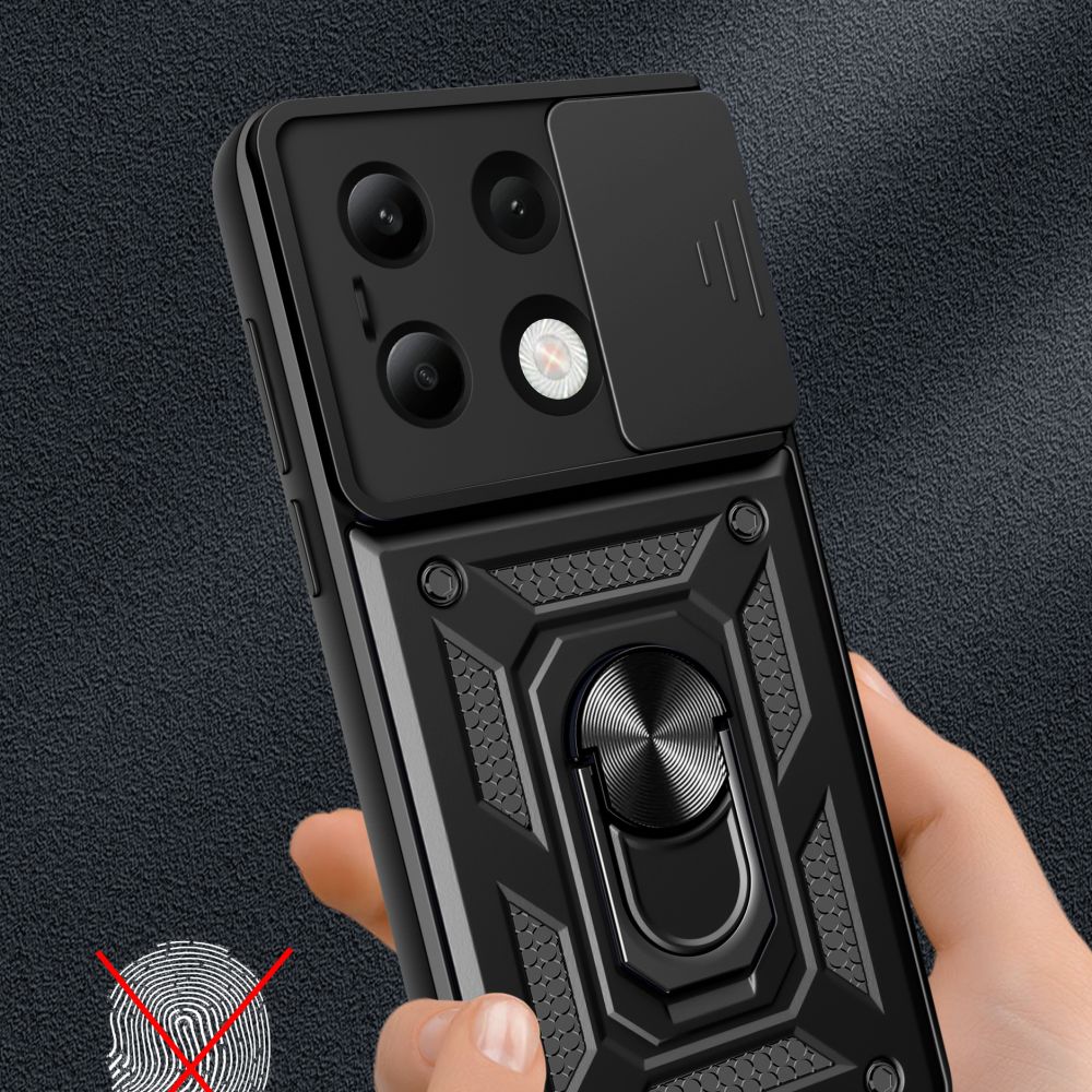KRYT TECH-PROTECT CAMSHIELD PRO XIAOMI REDMI NOTE 13 4G / LTE BLACK