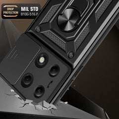 KRYT TECH-PROTECT CAMSHIELD PRO XIAOMI REDMI NOTE 13 PRO 4G / LTE / POCO M6 PRO 4G / LTE BLACK