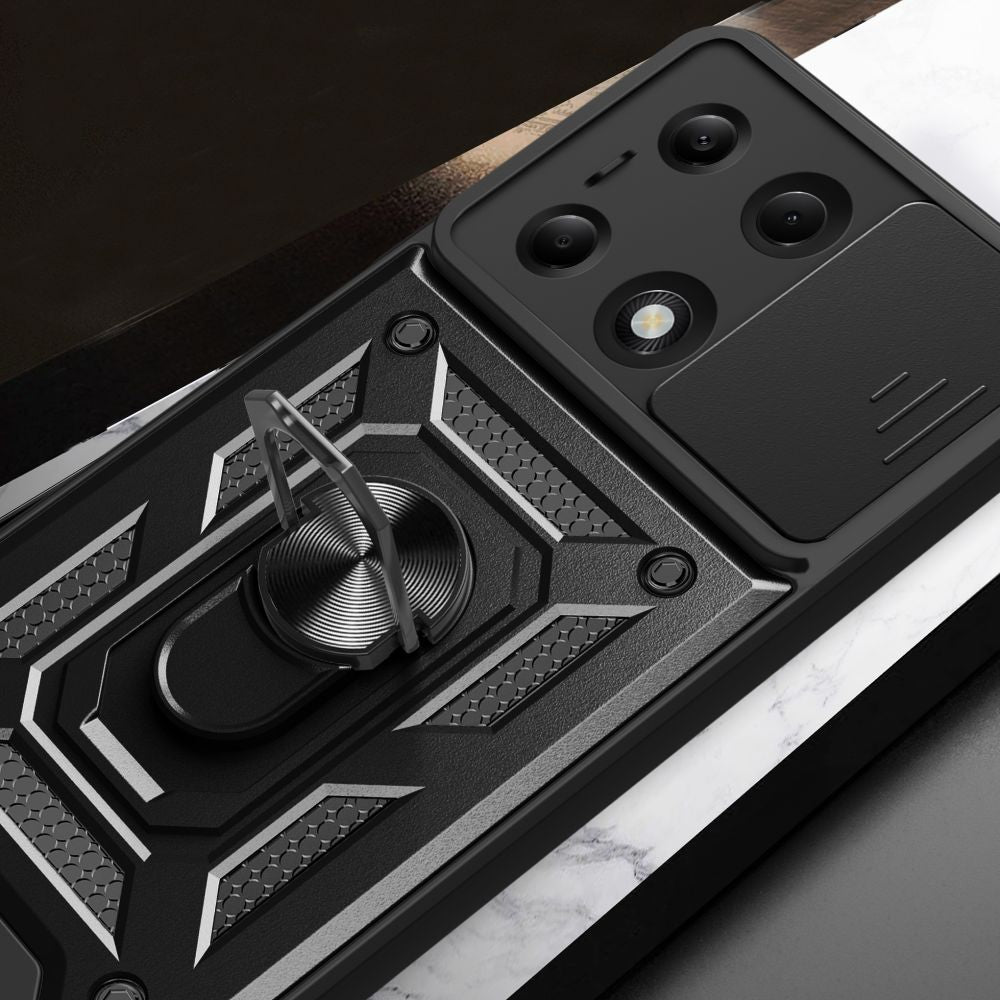 KRYT TECH-PROTECT CAMSHIELD PRO XIAOMI REDMI NOTE 13 PRO 4G / LTE / POCO M6 PRO 4G / LTE BLACK