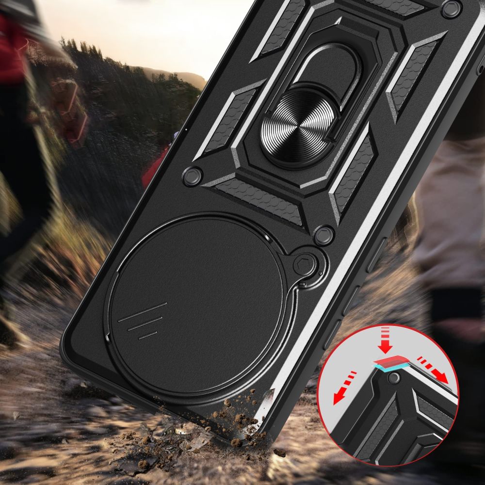KRYT TECH-PROTECT CAMSHIELD PRO XIAOMI REDMI NOTE 14 PRO+ PLUS 5G MATTE BLACK