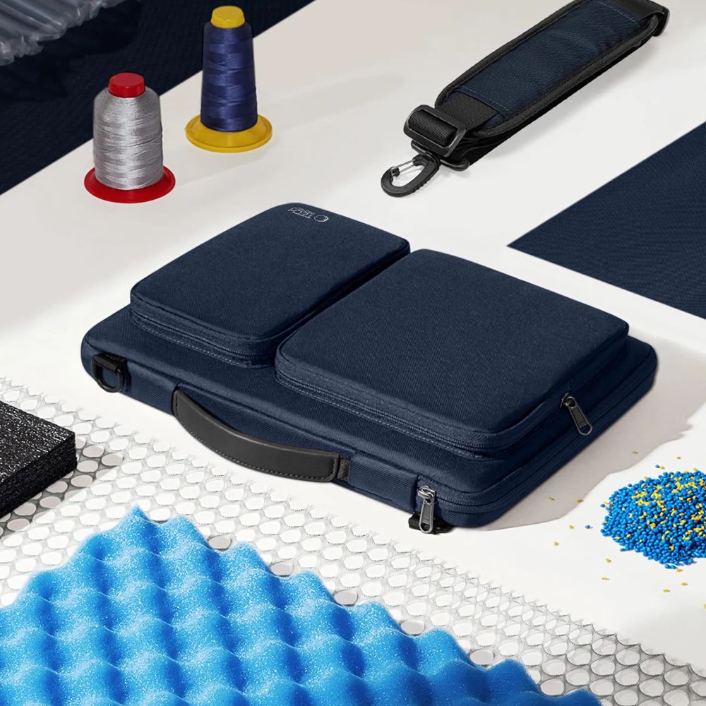 TECH-PROTECT DEFENDER BAG LAPTOP 13-14 NAVY BLUE