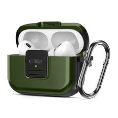  TECH-PROTECT DEFENDER HOOK MAGSAFE APPLE AIRPODS PRO 1 / 2 MASLINASTO ZELENA