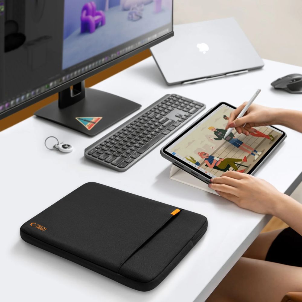 TECH-PROTECT DEFENDER LAPTOP & TABLET 11-13 BLACK