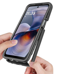 KRYT TECH-PROTECT DEFENSE MOTOROLA MOTO G55 5G BLACK