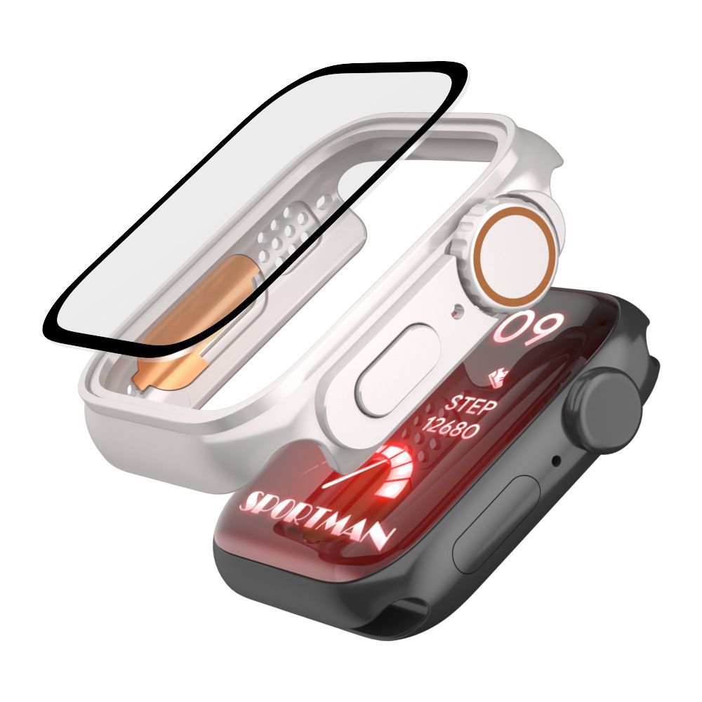 PUZDRO TECH-PROTECT DEFENSE360 APPLE WATCH 10 (46 MM) TITANIUM/ORANGE