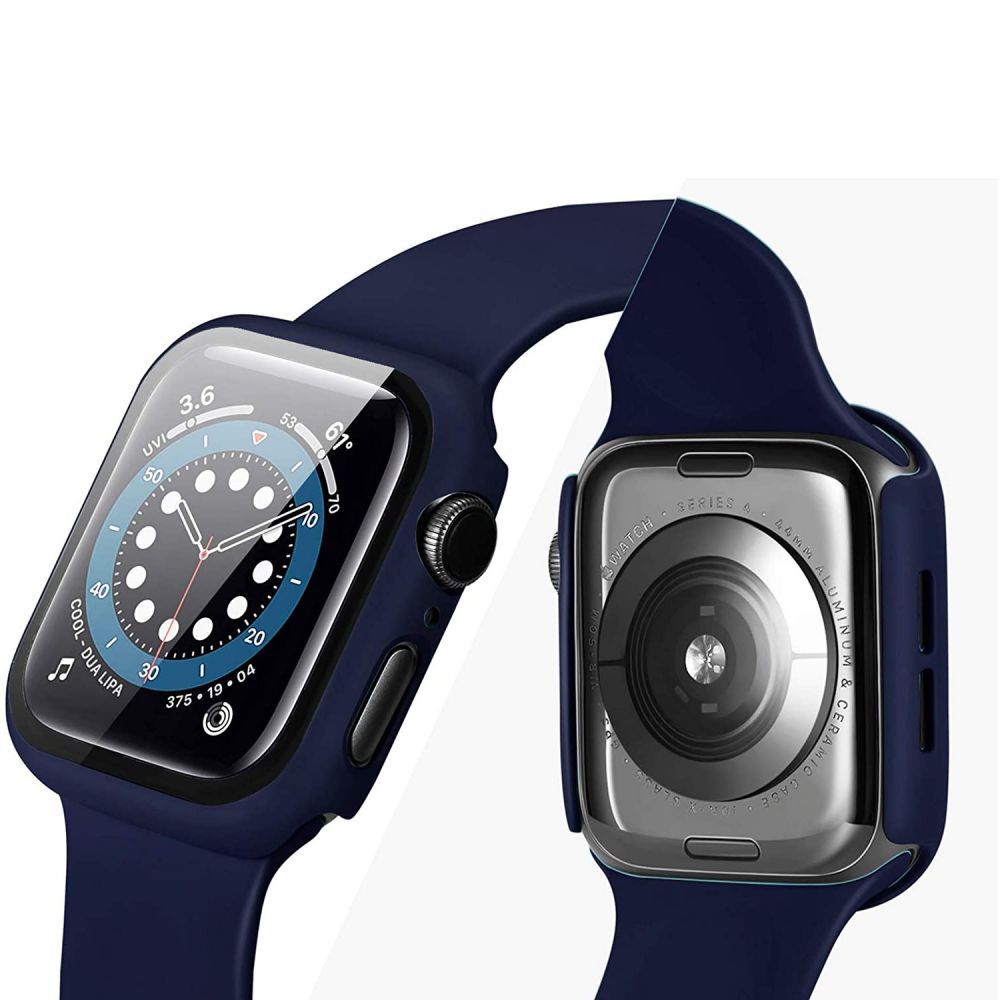 360° OCHRANNÉ PUZDRO NA APPLE WATCH 41 MM DOOP DEFENSE 360GUARD BLACK