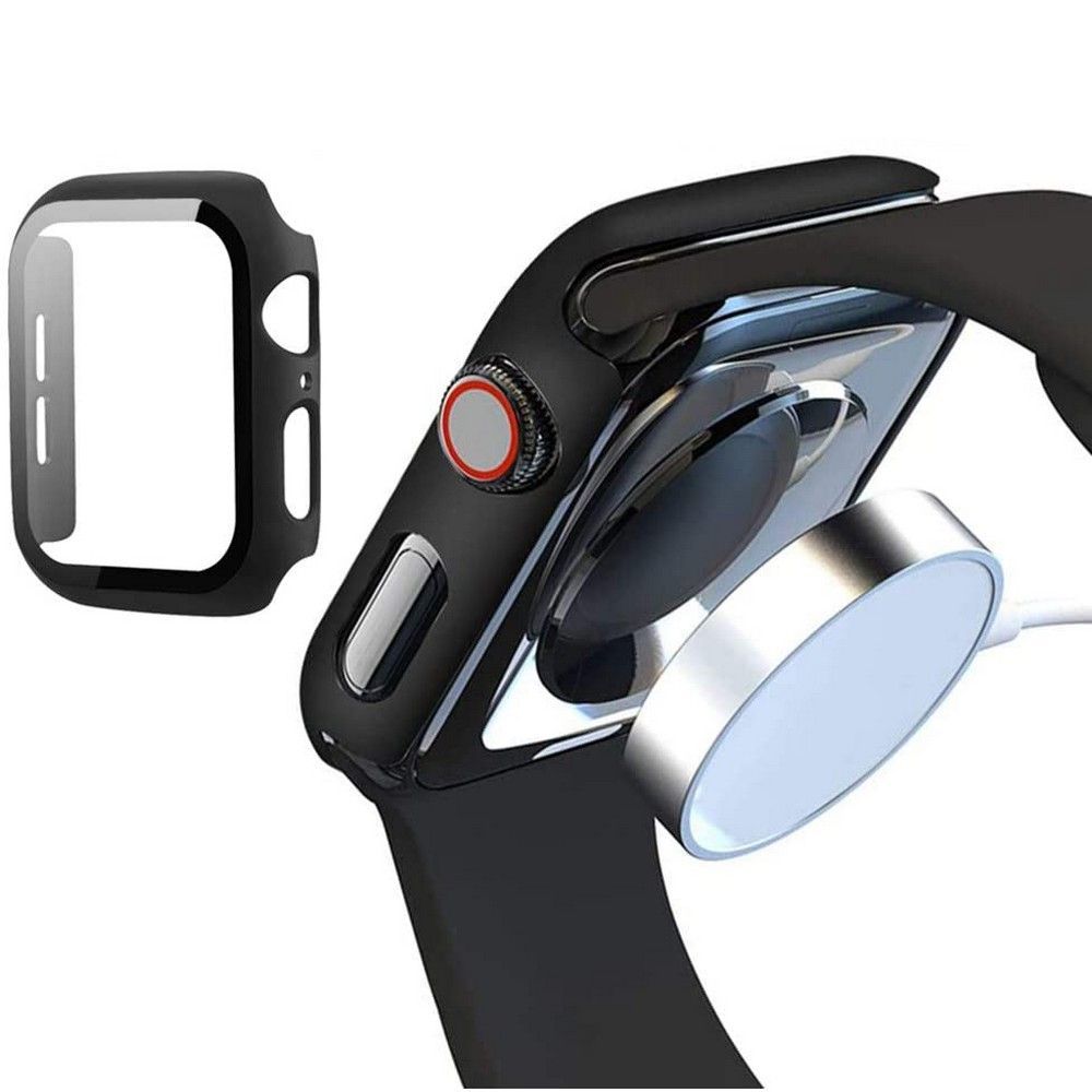 360° OCHRANNÉ PUZDRO NA APPLE WATCH 41 MM DOOP DEFENSE 360GUARD BLACK