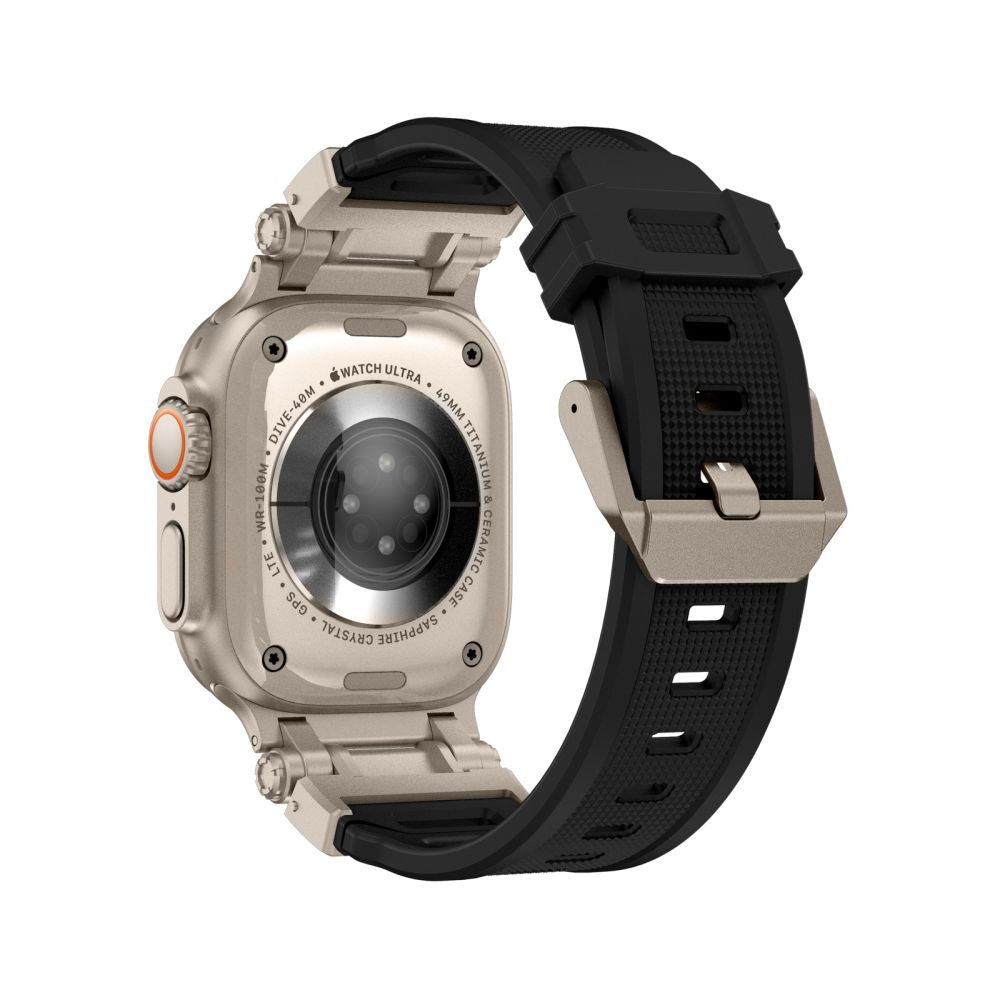REMIENOK TECH-PROTECT DELTA PRO APPLE WATCH 6 / 7 / 8 / 9 / 10 / SE / ULTRA 1 / 2 (44 / 45 / 46 / 49 MM) BLACK/TITANIUM
