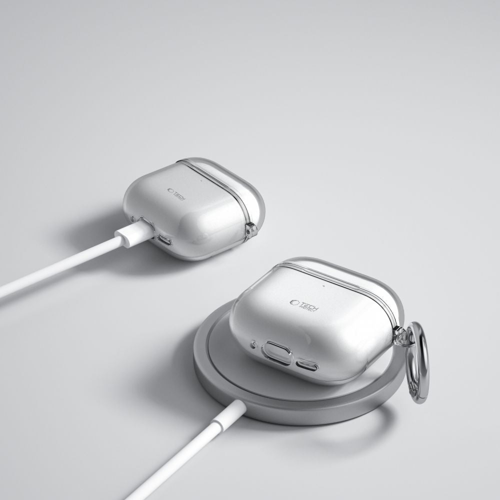 PUZDRO TECH-PROTECT FLEXAIR APPLE AIRPODS 4 ASH GREY