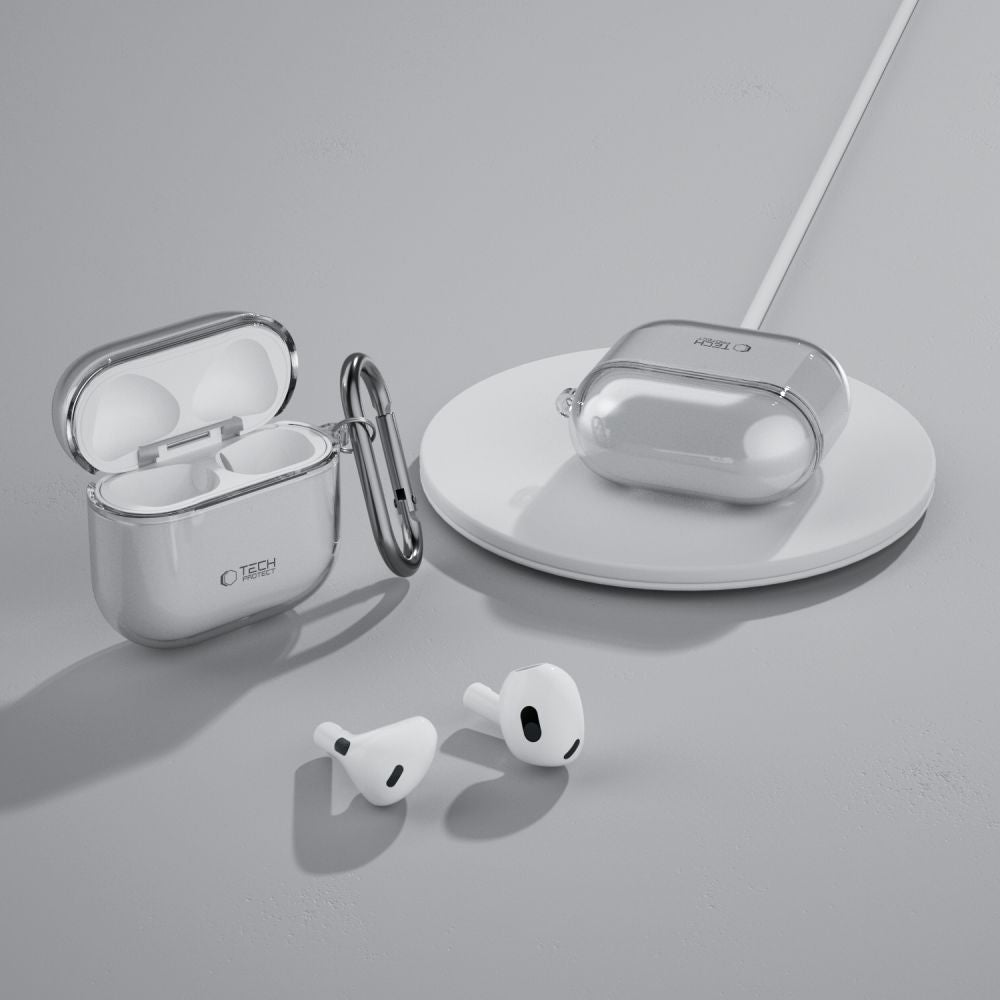 PUZDRO TECH-PROTECT FLEXAIR APPLE AIRPODS 4 ASH GREY