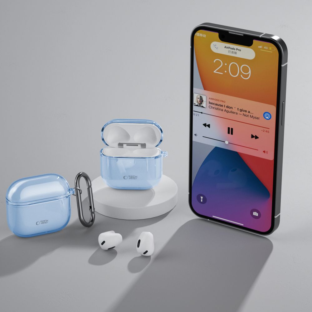  TECH-PROTECT FLEXAIR APPLE AIRPODS 4 BABY BLUE
