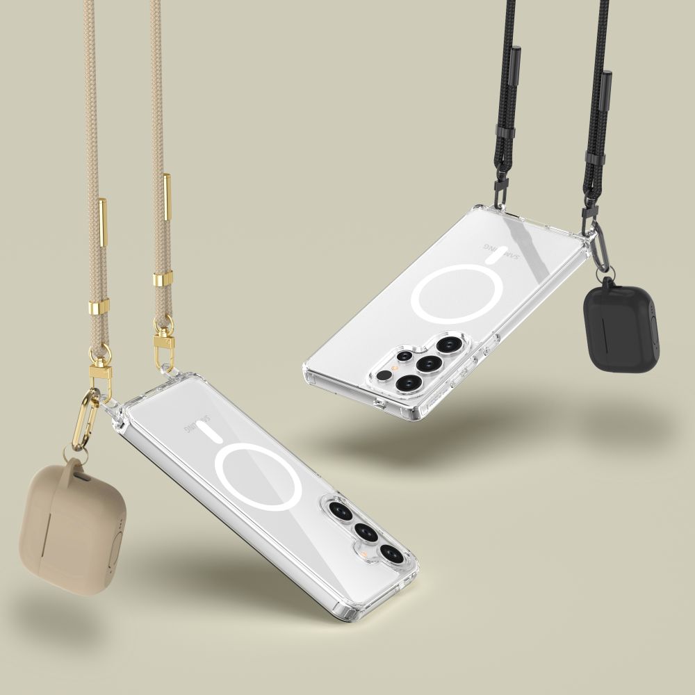  TECH-PROTECT FLEXAIR CHAIN MAGSAFE GALAXY S25 CRNA & TAUPA