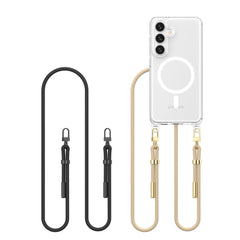  TECH-PROTECT FLEXAIR CHAIN MAGSAFE GALAXY S25 CRNA & TAUPA