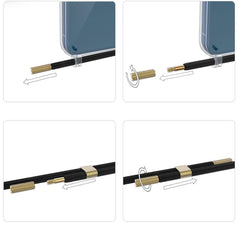  TECH-PROTECT FLEXAIR CHAIN MAGSAFE IPHONE 15 PRO CRNA & BEŽ ČEKA