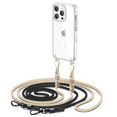  TECH-PROTECT FLEXAIR CHAIN MAGSAFE IPHONE 15 PRO CRNA & BEŽ ČEKA