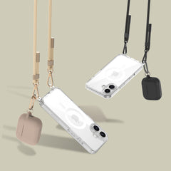 KRYT TECH-PROTECT FLEXAIR CHAIN MAGSAFE IPHONE 16 BLACK & TAUPE