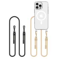 KRYT TECH-PROTECT FLEXAIR CHAIN MAGSAFE IPHONE 16 PRO BLACK & TAUPE