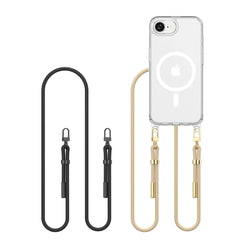  TECH-PROTECT FLEXAIR CHAIN MAGSAFE IPHONE 16E CRNA & TAUPE