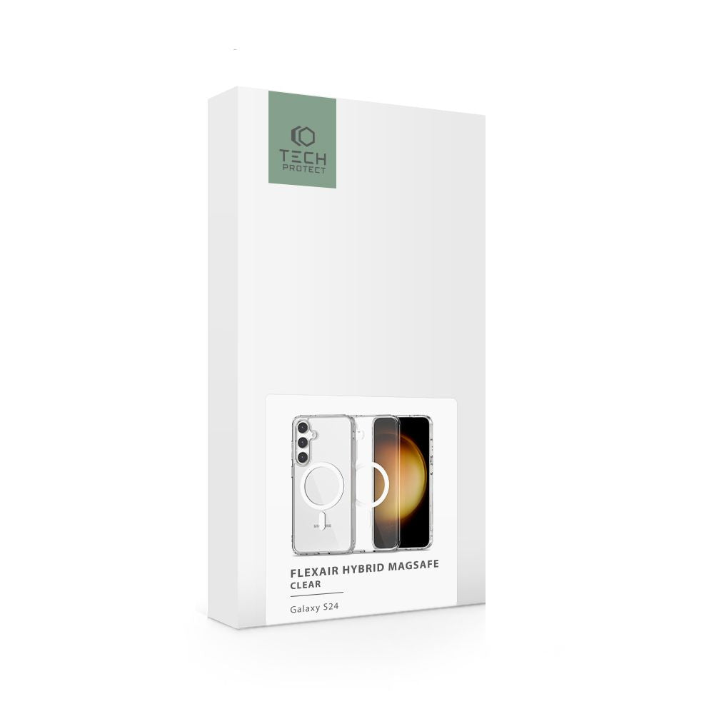 KRYT TECH-PROTECT FLEXAIR HYBRID MAGSAFE GALAXY S24 CLEAR