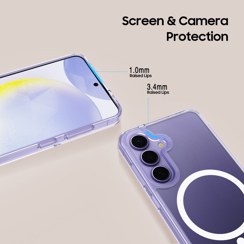  TECH-PROTECT FLEXAIR HYBRID MAGSAFE GALAXY S25+ PLUS PROZIRNA