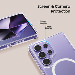  TECH-PROTECT FLEXAIR HYBRID MAGSAFE GALAXY S25 ULTRA JASNO