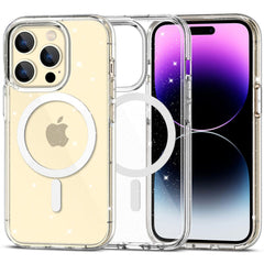 KRYT TECH-PROTECT FLEXAIR HYBRID MAGSAFE IPHONE 15 PRO GLITTER CLEAR