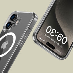 KRYT NA IPHONE 16 TECH-PROTECT FLEXAIR HYBRID MAGSAFE CLEAR