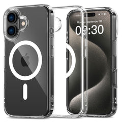 KRYT NA IPHONE 16 TECH-PROTECT FLEXAIR HYBRID MAGSAFE CLEAR