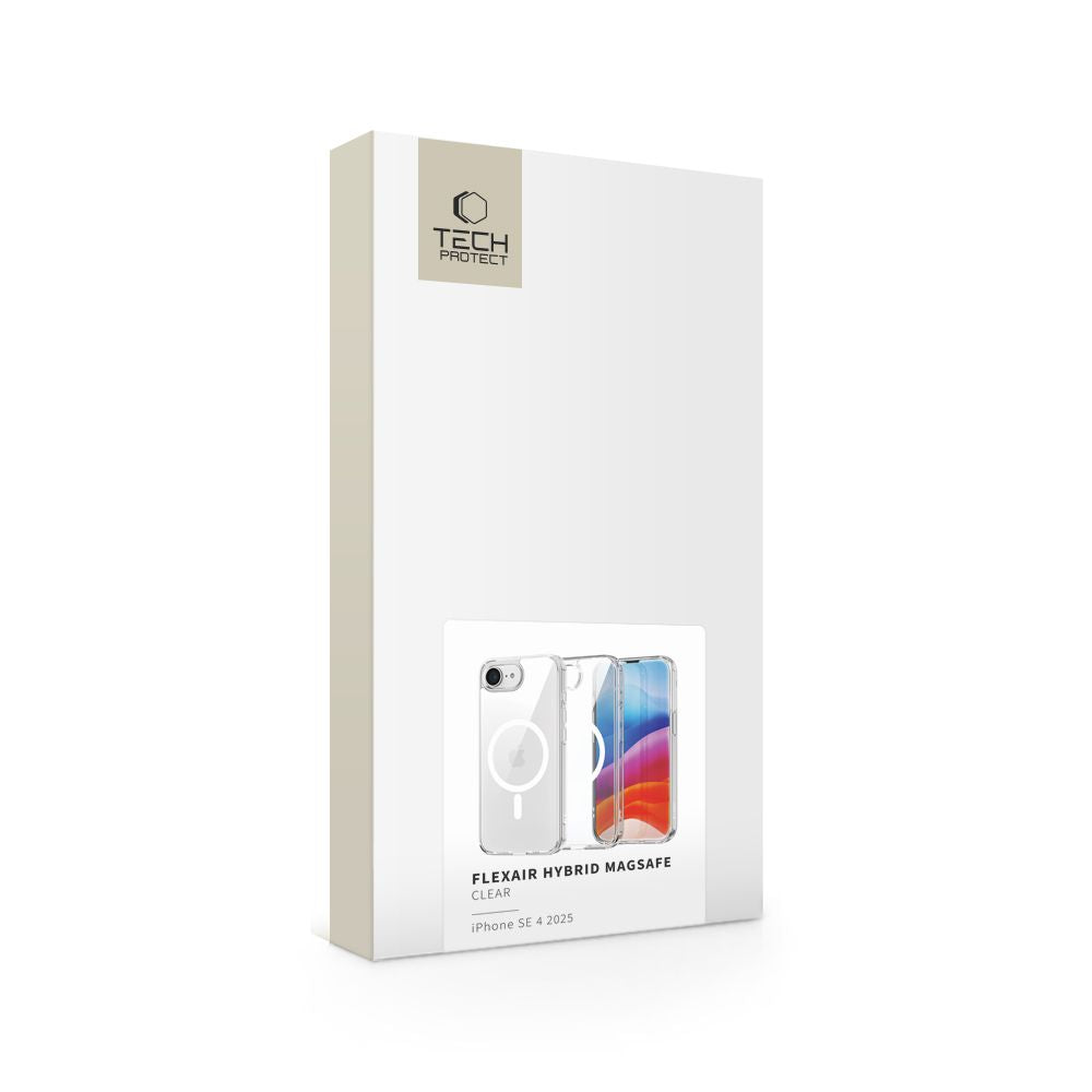 KRYT TECH-PROTECT FLEXAIR HYBRID MAGSAFE IPHONE 16E CLEAR