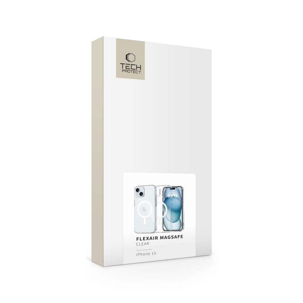KRYT TECH-PROTECT FLEXAIR MAGSAFE IPHONE 15 CLEAR
