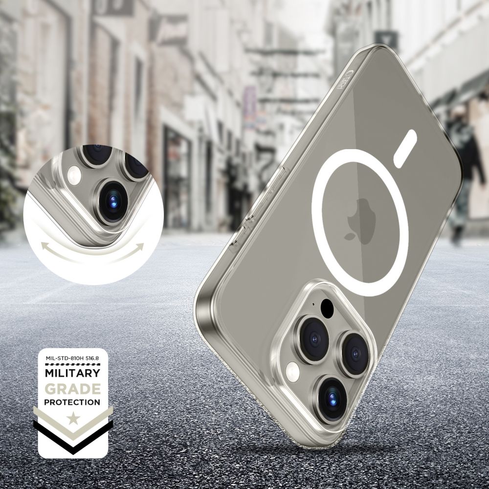  TECH-PROTECT FLEXAIR MAGSAFE IPHONE 15 PRO MAX PROZIRNA