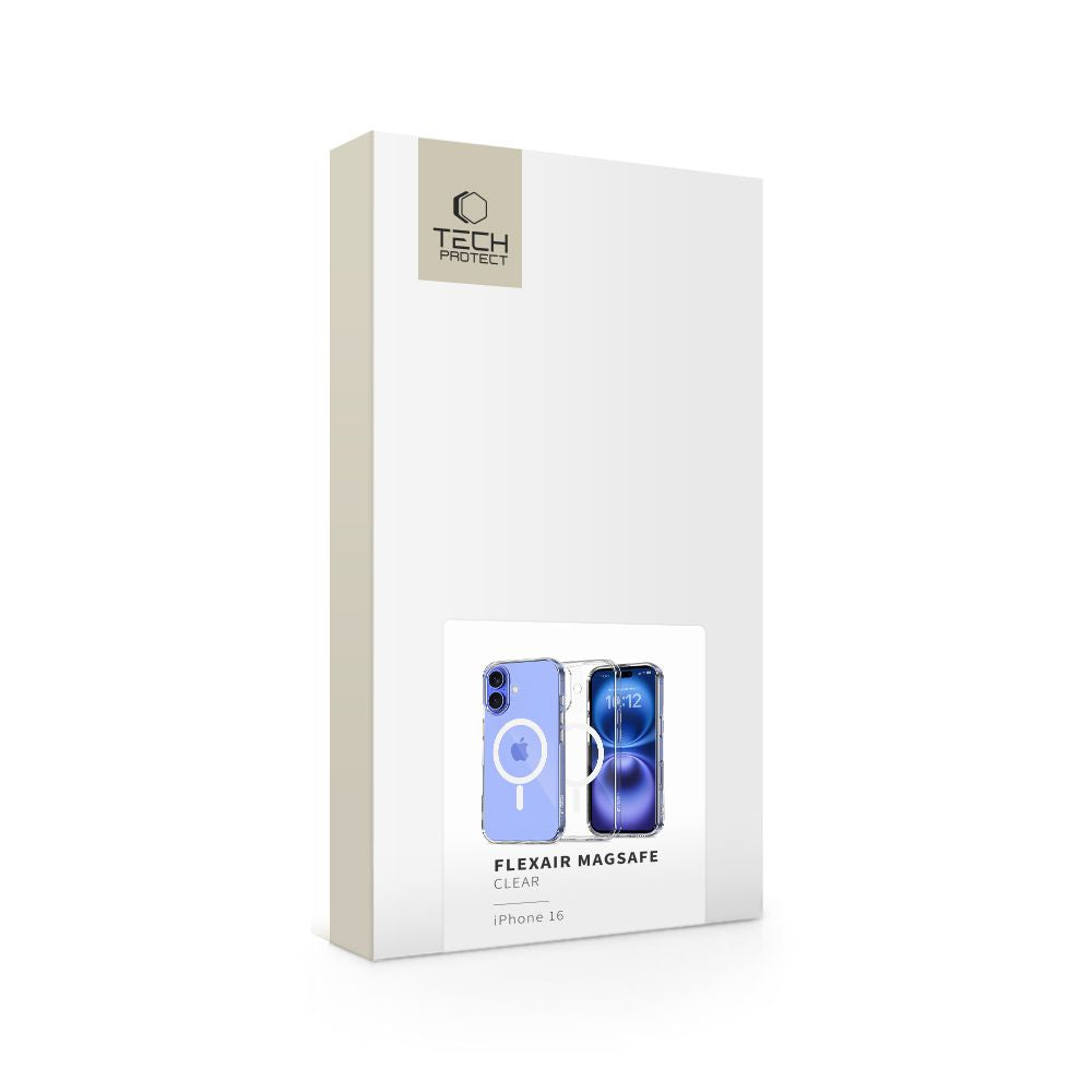 KRYT KRYT TECH-PROTECT FLEXAIR MAGSAFE IPHONE 16 CLEAR