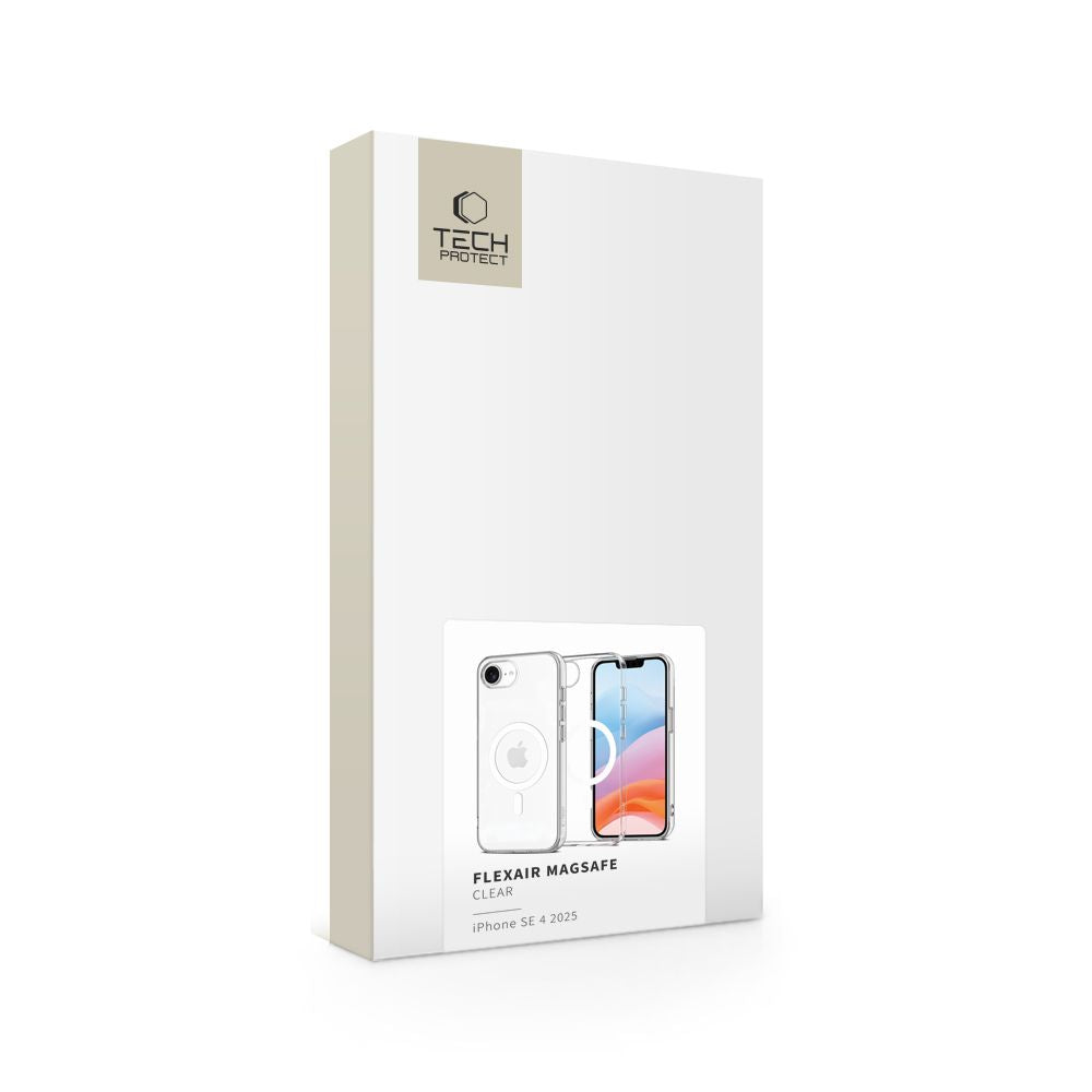  TECH-PROTECT FLEXAIR MAGSAFE IPHONE 16E PROZIRNA