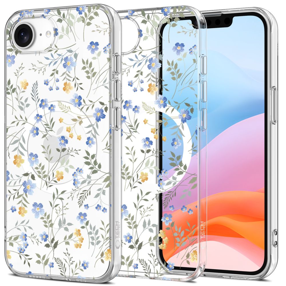  TECH-PROTECT FLEXAIR MAGSAFE IPHONE 16E PROLJETNE CVJETOVE