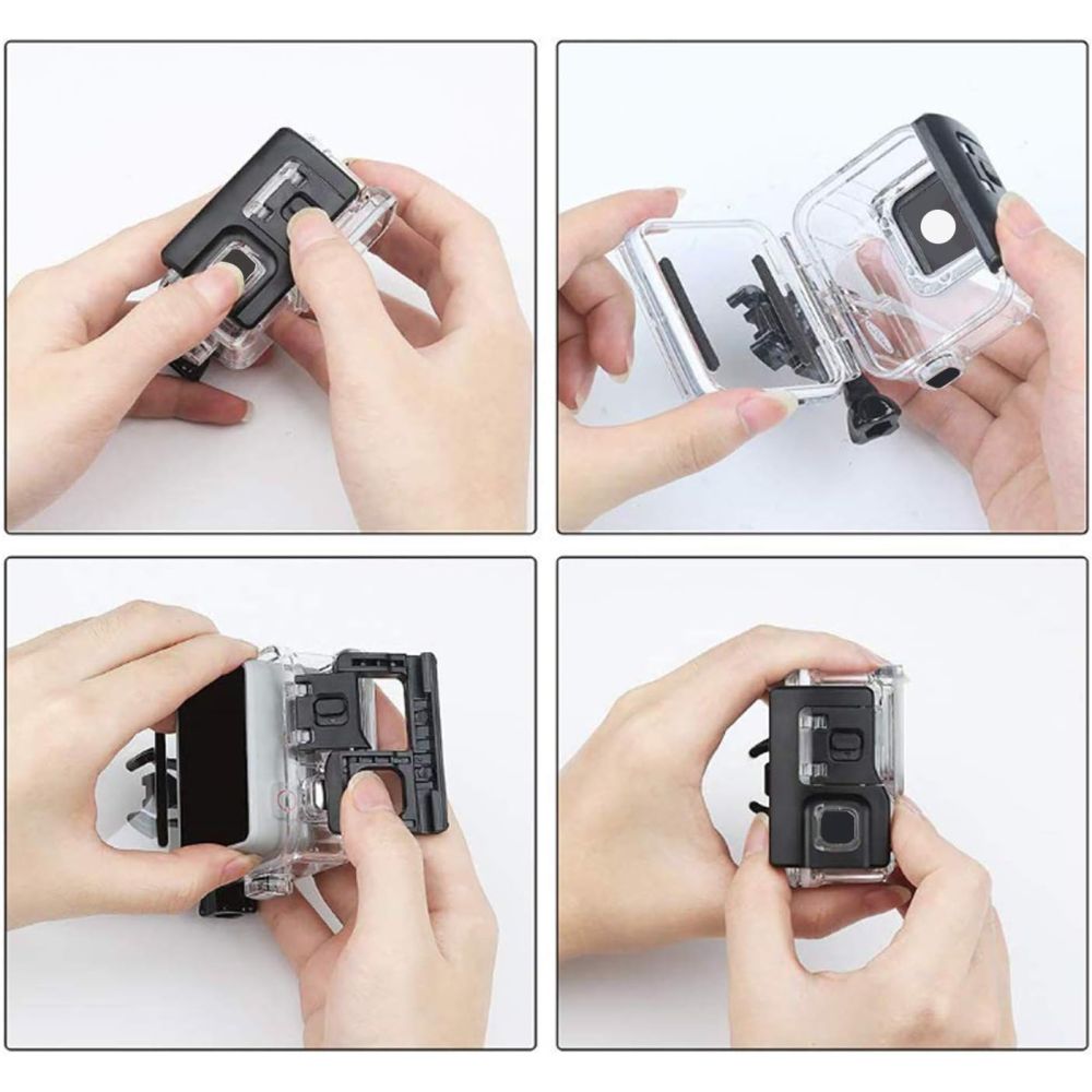 TECH-PROTECT GA200 VODONEPROPUSNA  GOPRO HERO 5 / 6 / 7 PROZIRNA