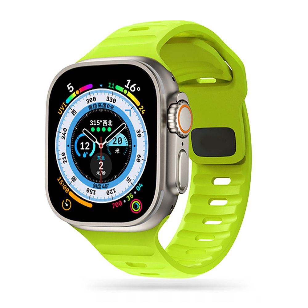 REMIENOK DOOP ICONBAND LINE APPLE WATCH 6 / 7 / 8 / 9 / 10 / SE / ULTRA 1 / 2 (44 / 45 / 46 / 49 MM) LIME
