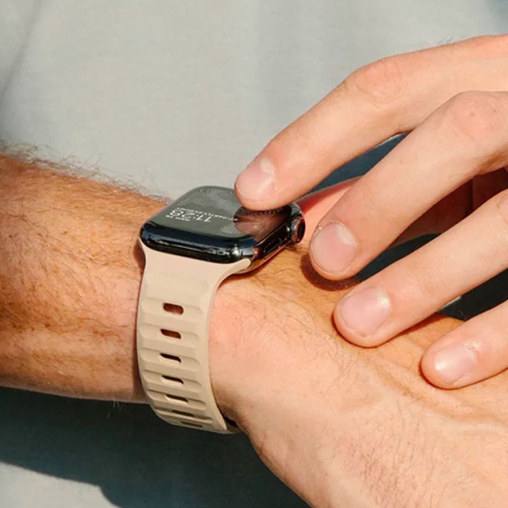 REMIENOK DOOP ICONBAND LINE APPLE WATCH 6 / 7 / 8 / 9 / 10 / SE / ULTRA 1 / 2 (44 / 45 / 46 / 49 MM) STARLIGHT