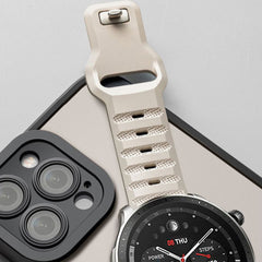 REMIENOK HEYBAND ICON LINE SAMSUNG GALAXY WATCH 4 / 5 / 5 PRO / 6 / 7 / FE ARMY GREEN