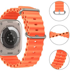 REMIENOK DOOP ICONBAND PRO APPLE WATCH 6 / 7 / 8 / 9 / 10 / SE / ULTRA 1 / 2 (44 / 45 / 46 / 49 MM) ORANGE