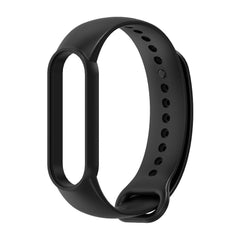 SILIKÓNOVÝ REMIENOK NA XIAOMI MI BAND 5 / 6 / 6 NFC / 7 HEYBAND ICON BLACK