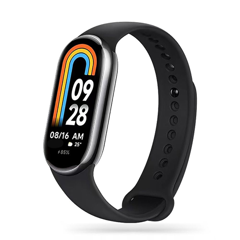 SILIKONSKA  ZA XIAOMI MI BAND 8 / 9 / NFC HEYBAND ICON BLACK