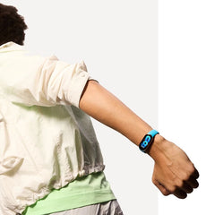 SILIKONSKA  ZA XIAOMI MI BAND 8 / 9 / NFC HEYBAND ICON LJUBIČASTA