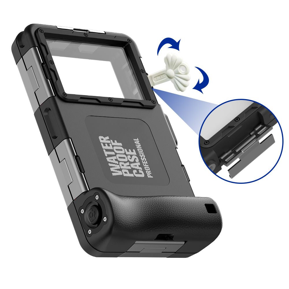 VODEODOLNÉ PUZDRO  TECH-PROTECT IPX8 UNIVERSAL DIVING WATERPROOF CASE BLACK