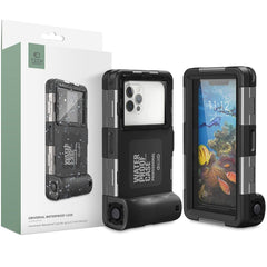 VODEODOLNÉ PUZDRO  TECH-PROTECT IPX8 UNIVERSAL DIVING WATERPROOF CASE BLACK