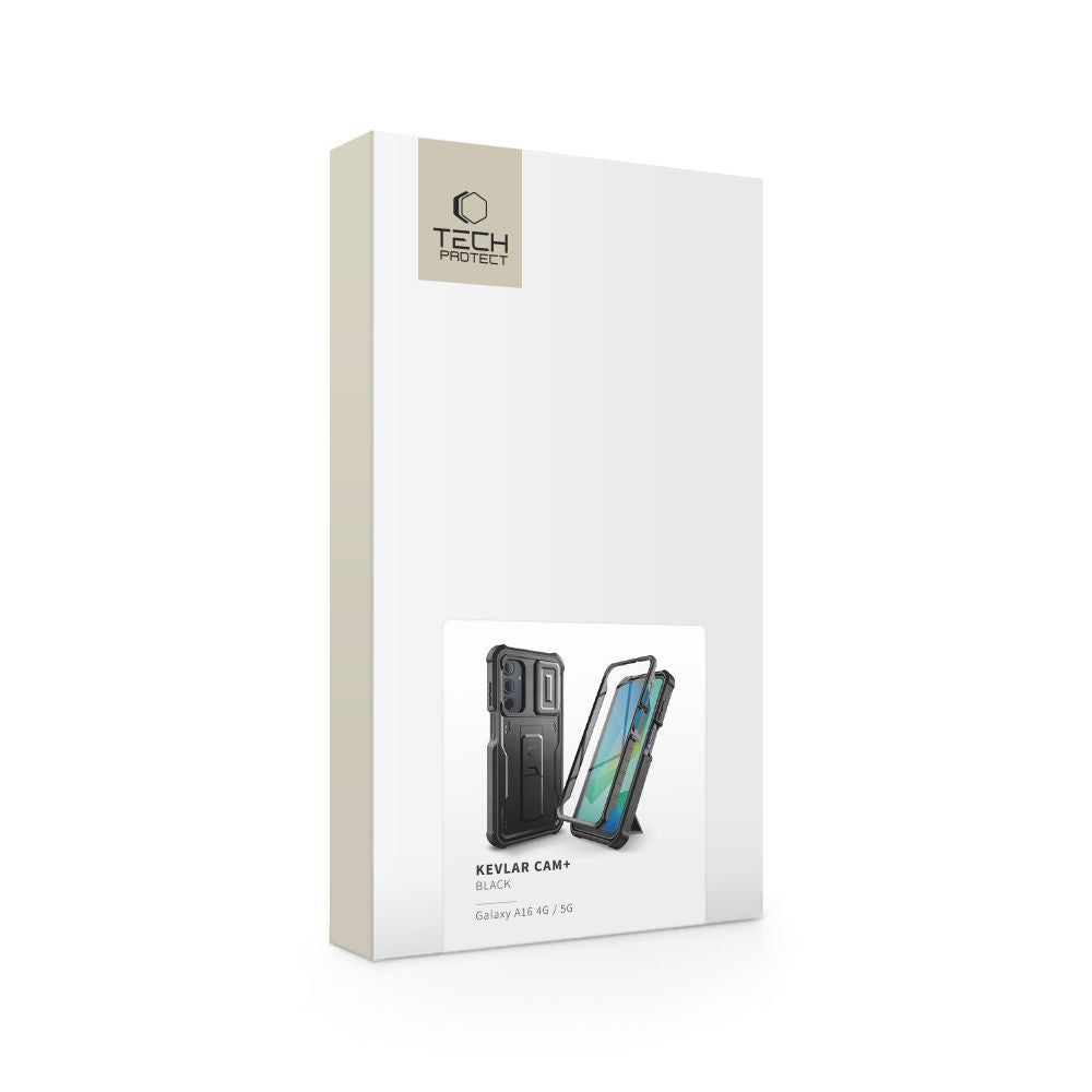 KRYT TECH-PROTECT KEVLAR CAM+ GALAXY A16 4G / 5G BLACK