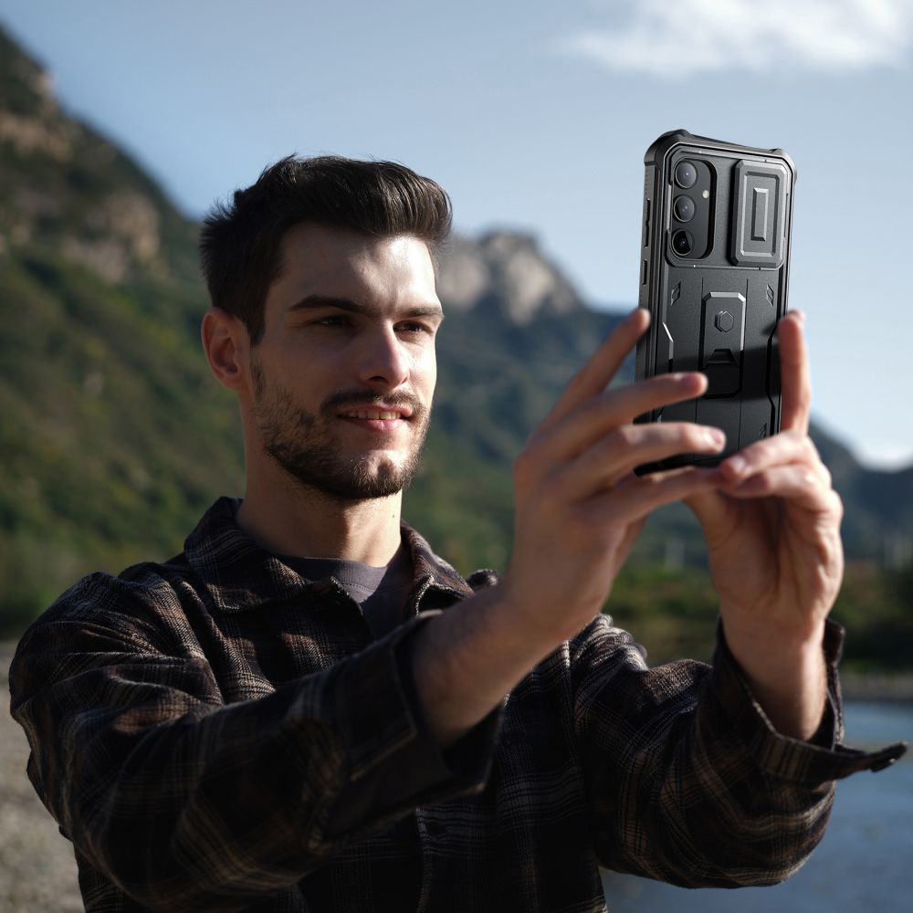 KRYT TECH-PROTECT KEVLAR CAM+ GALAXY A55 5G BLACK